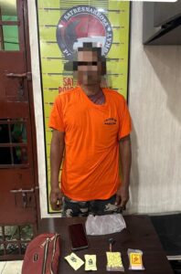 Polres Langkat Tangkap Pria 49 Tahun dan Barang Bukti 100 Butir Diduga Ekstasi