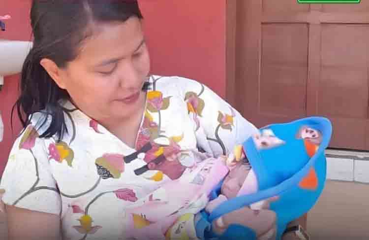 Bayi Cantik di NTT Lahir Saat Gempa Dahsyat, Diberi Nama Agustin Gempita Aurora