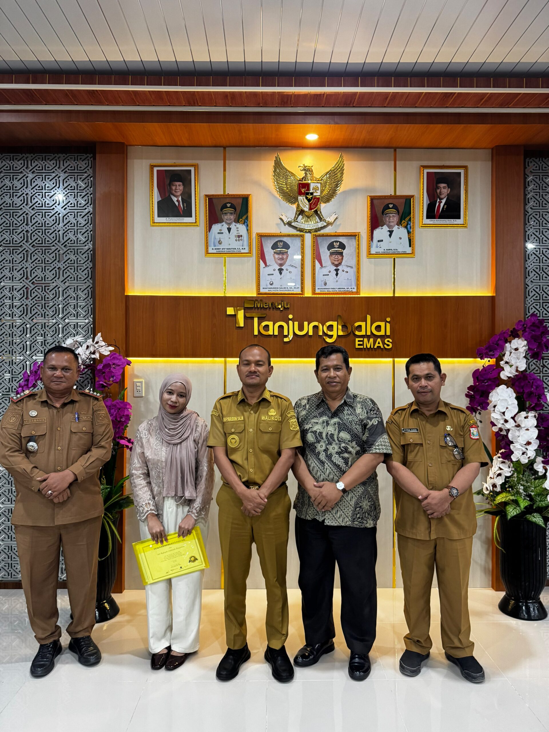 Siti Rafiqah Zahira Asal Tanjungbalai Mewakilan Indonesia Ikuti Deutschcamp 2026 di Vietnam, Wali Kota Berikan Motivasi dan Apresiasi