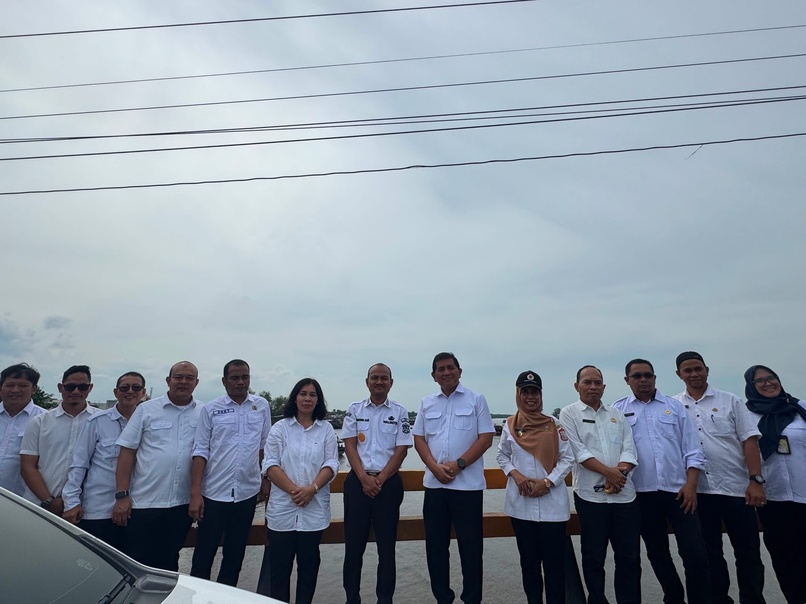 Percepat NPGT dan Sertifikasi Aset, Wali Kota Tanjungbalai bersama Kepala Kanwil BPN Provsu Tinjau Sejumlah Pulau-Pulau Milik Pemko Tanjungbalai