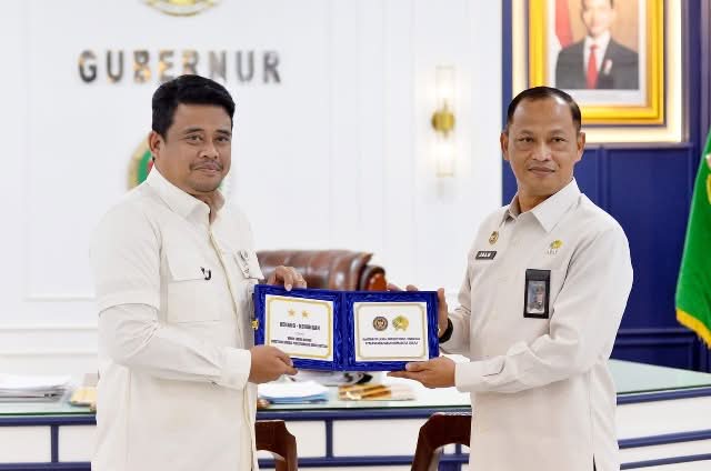 Bertemu Kakanwil Ditjenpas, Gubsu Bobby Bahas Pemberdayaan Warga Binaan dan Pemberantasan Narkoba