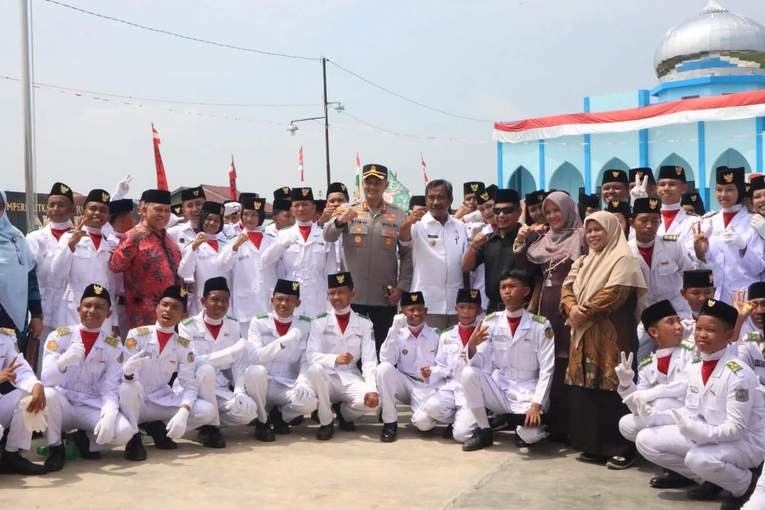 Kapolres Binjai Dukung AKSADAYA, Dorong Pelajar Perkuat Disiplin dan Nasionalisme