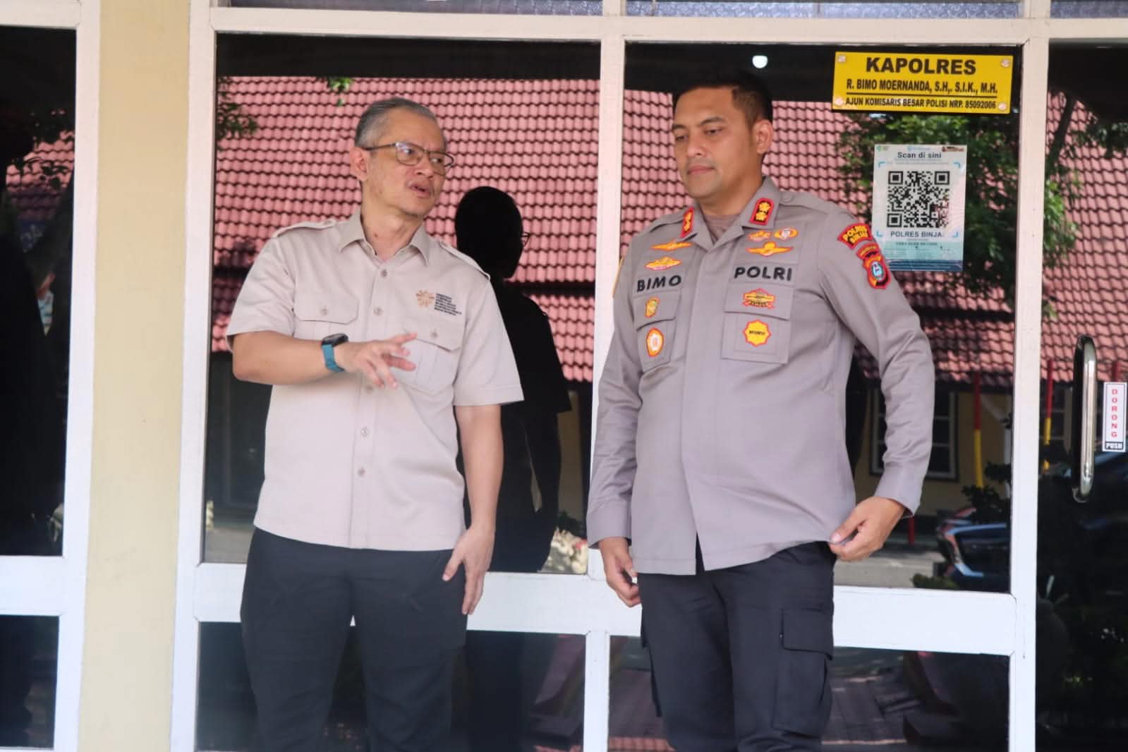 Kapolres Binjai Bersama Kepala BP3MI Sumut Rapatkan Barisan Cegah TKI Ilegal