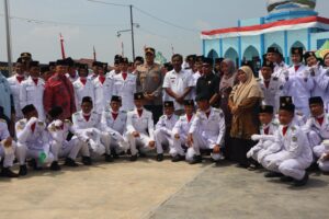 Kapolres Binjai Dukung Generasi Muda Melalui Pembukaan Aksadaya Perlombaan Pengibaran Bendera Dan Vapor