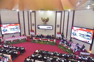 Sambut HUT RI ke 81, DPRD Medan Gelar Sidang Paripurna Dalam Agenda Mendengar Pidato Presiden RI