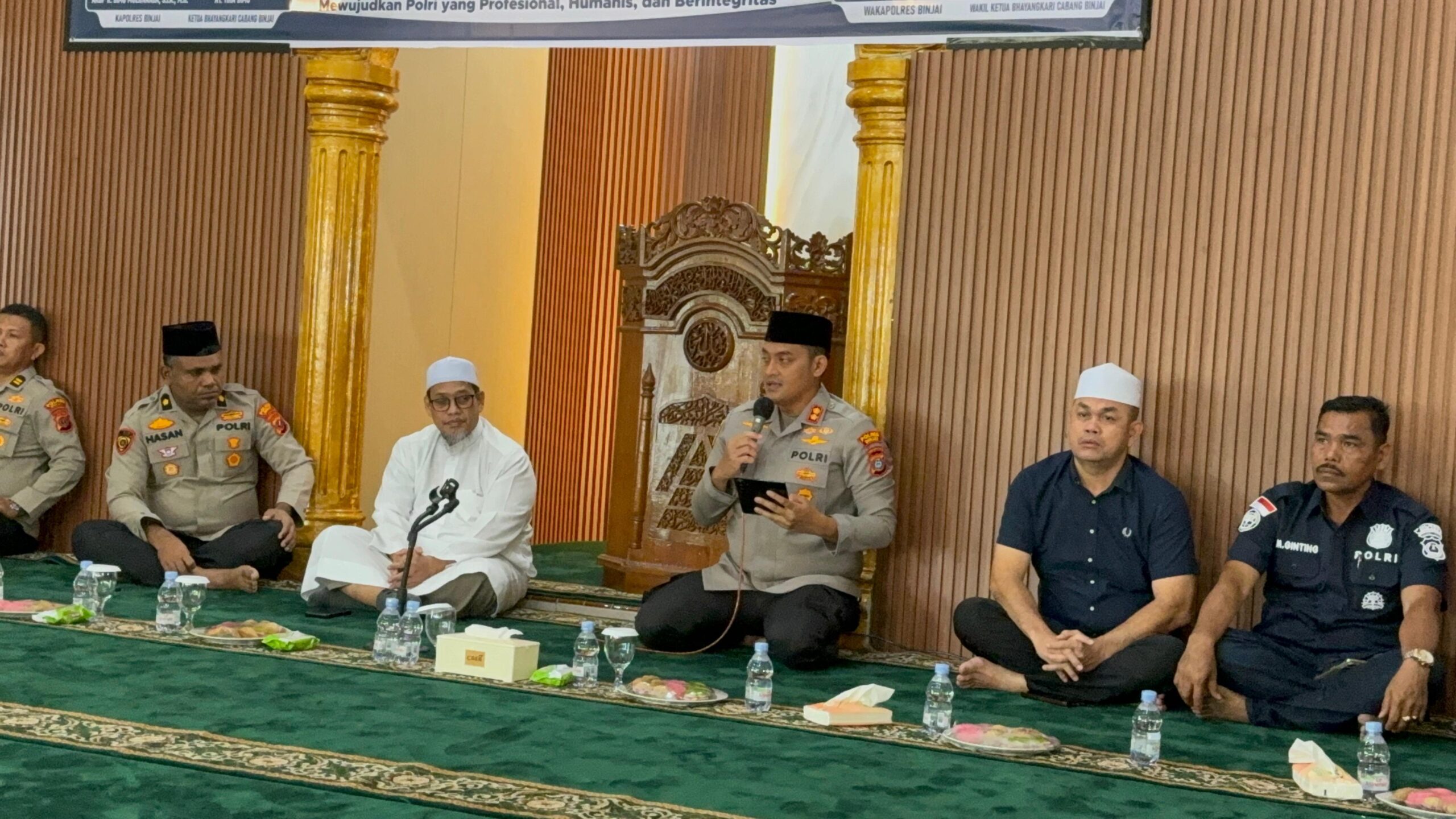 Peringati Maulid Nabi Muhammad SAW 1448 H, Polres Binjai Ajak Personel Teladani Akhlak Rasulullah