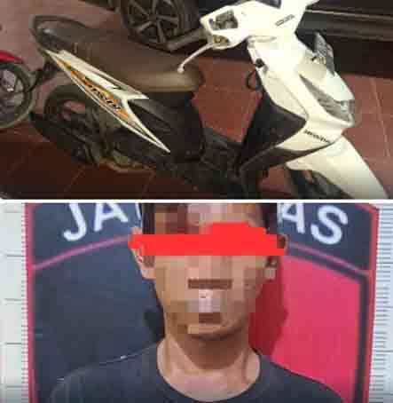 Polres Tapteng Ungkap Kasus Curanmor di Sarudik, Terduga Pelaku Diamankan