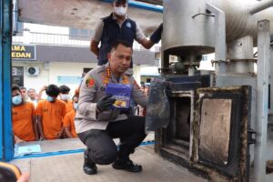 Dalam 300 Hari, Polrestabes Medan Ungkap 1.187 Kasus Narkoba