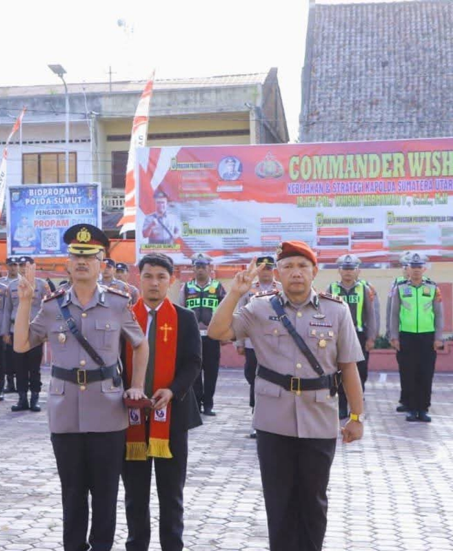 Zero Tolerance Narkoba !! Kapolres Samosir Lantik Wakapolres dan Kasat Resnarkoba