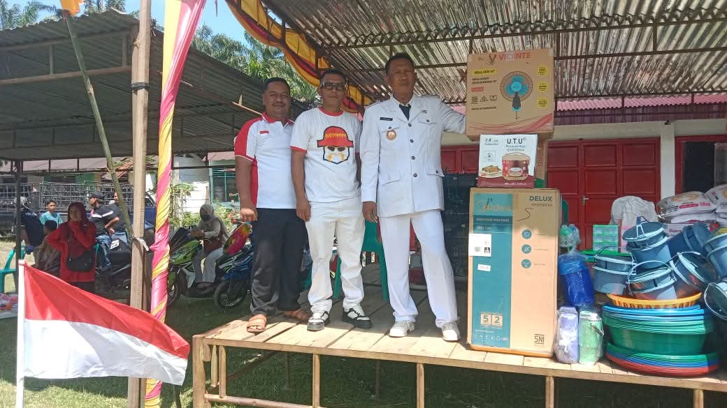 Semarak HUT RI ke-81 di Desa Perkebunan Bandar Selamat Meriah