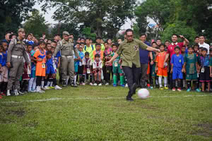 760 Atlet Ikuti Kejuaraan Sepak Bola Pelajar Antarkecamatan Piala Wali Kota Medan I
