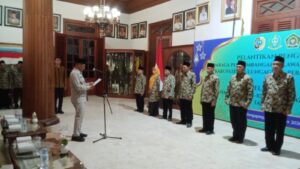 Ahmad Baharudin Tekankan Pembinaan Generasi Qur’ani dalam Pelantikan LPTQ Tulungagung