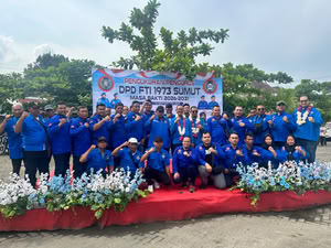 Bambang Nahkodai DPD FTI 1973 Sumut Periode 2026-2031