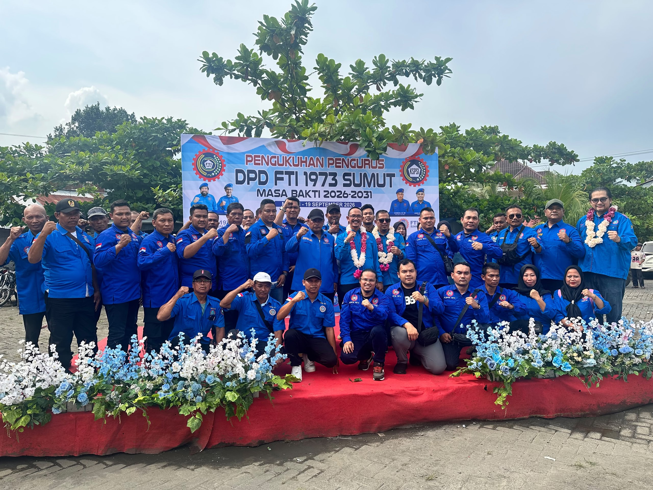 Bambang Nahkodai DPD FTI 1973 Sumut Periode 2026-2031