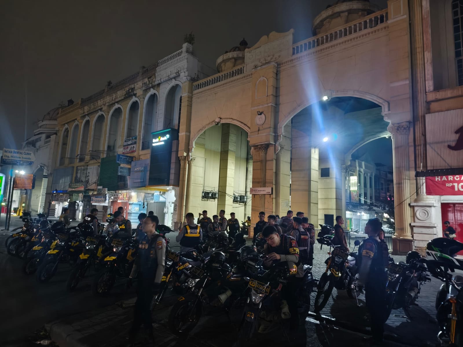 Antisipasi Gangguan Kamtibmas,Ditsamapta Polda Sumut Tingkatkan Patroli Malam