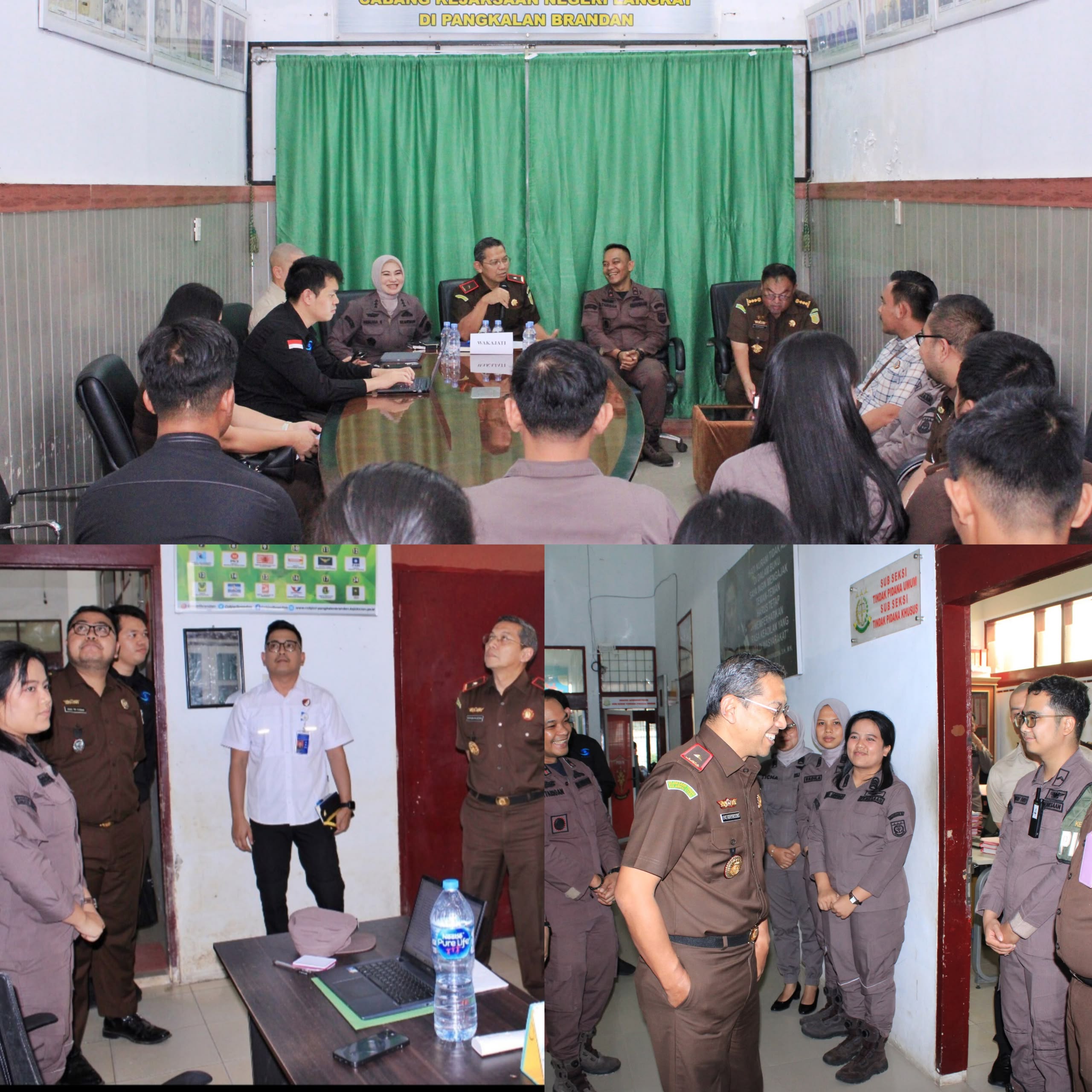 Inspeksi Mendadak, Wakajatisu Minta Jajaran Cabjari Pangkalan Berandan Bekerja Profesional Dan Hindari Transaksi Perkara