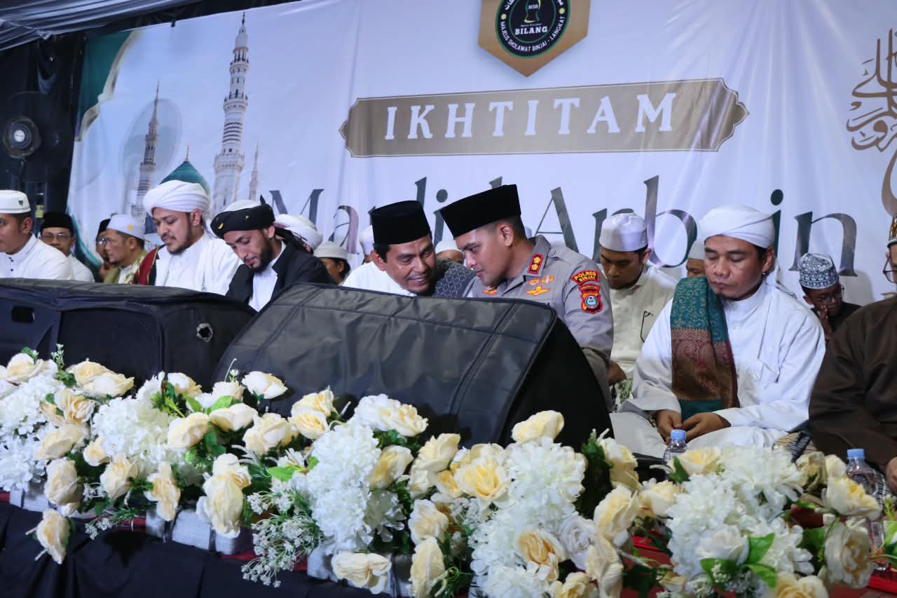 Ikhtitam Maulid Arba’in di Masjid Al-Fatih Binjai Berlangsung Aman dan Lancar