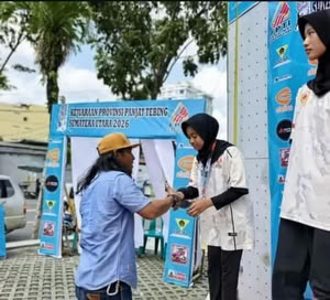 Siswa SMP Negeri 8 Medan Raih Medali Perak Panjat Tebing Sumut 2026