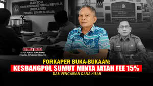 FORKAPER Buka-bukaan: Kesbangpol Sumut Minta Jatah Fee 15% dari Pencairan Dana Hibah
