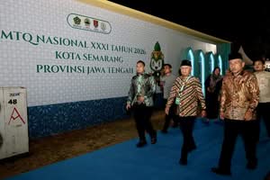 Surya Bawa Pesan Gubsu Bobby, untuk Kafilah Sumut di MTQ Nasional XXXI Semarang