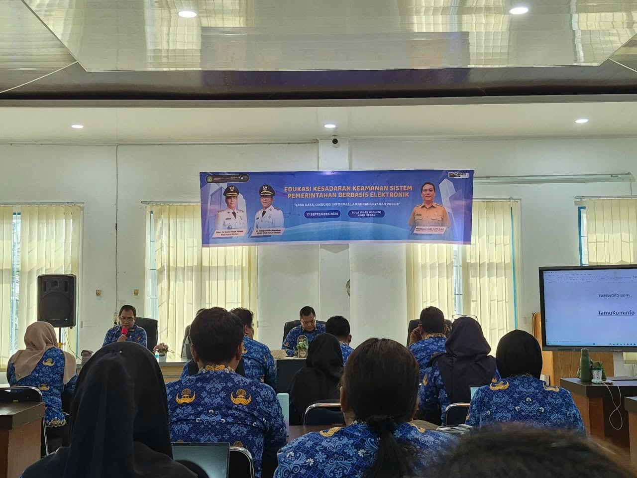 Jaga Layanan Publik Tetap Aman, Pemko Medan Perkuat Kesadaran Keamanan SPBE
