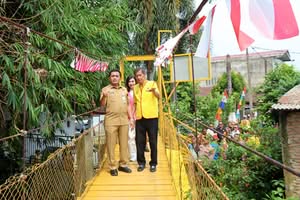 Jembatan Perintis Mangga Diresmikan