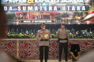 Kapolda Sumut Lantik Sejumlah Pejabat Baru, Tekankan Profesionalisme dan Responsivitas