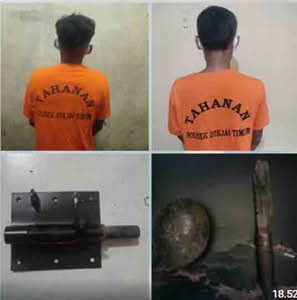Kapolres Binjai Tegaskan Komitmen Berantas Curat, Dua Terduga Pelaku Diciduk Polsek Binjai Timur