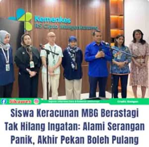 Tim Dokter RSCM Ungkap Kondisi Febiona Purba Siswa Keracunan MBG Berastagi