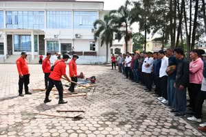 Pemkab Samosir dan PT Inalum Perkuat Kesiapsiagaan Karhutla Berbasis Masyarakat, Bantuan Peralatan Disalurkan