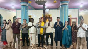 Pererat Toleransi dan Kerukunan, Kapolres Binjai Sambangi Kuil Sri Mariamman