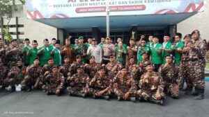 Plt. Bupati Ahmad Baharudin Tegaskan Solidaritas 3 Pilar di Apel Kebangsaan Tulungagung