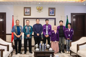 Rico Waas Dukung Munas BEM Politeknik se-Indonesia di Medan