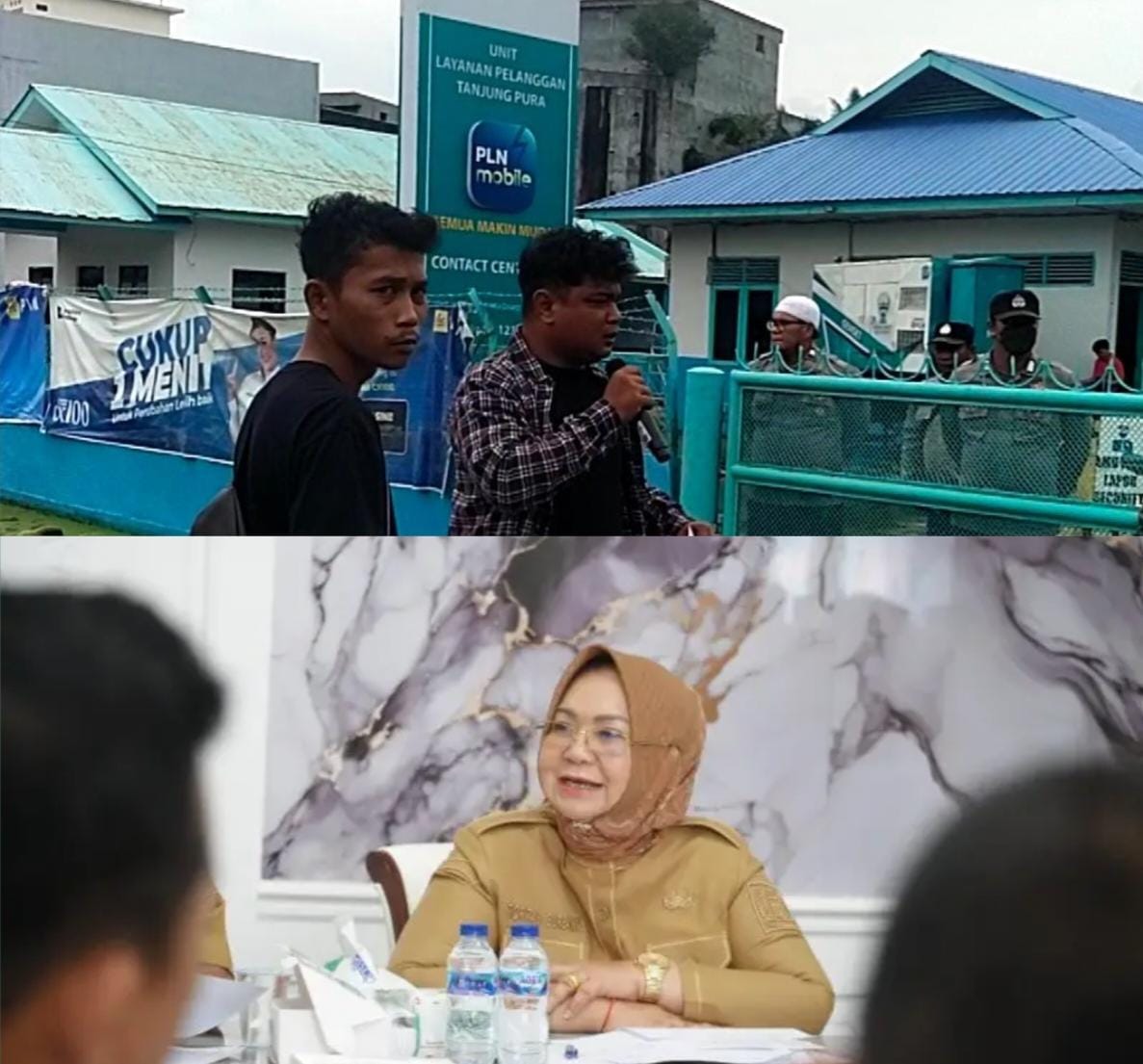 PLT. Bupati Langkat Desak PLN Benahi Langkat Hulu