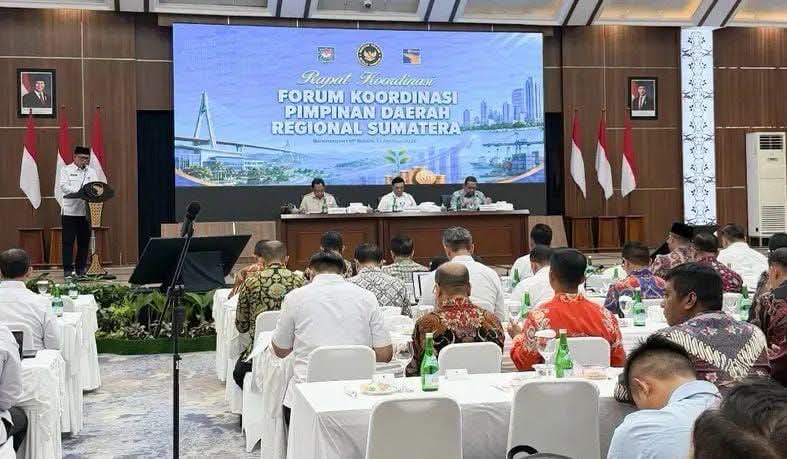 Bupati Humbahas Ikuti Rakor Forkopimda di Batam, Perkuat Sinergi Pusat dan Daerah