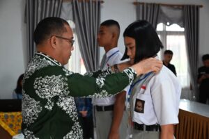 Bupati Humbahas Buka Pemusatan Diklat 30 Calon Paskibraka Tahun 2026