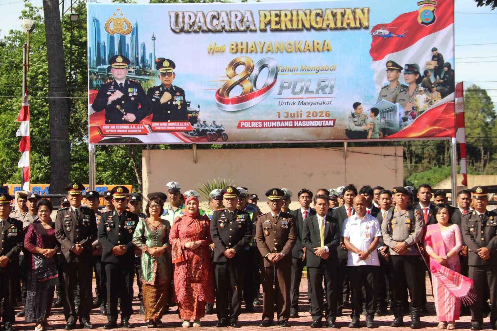 Hari Bhayangkara ke-80, Pemkab Humbahas Perkuat Sinergi dengan Polri Jaga Keamanan