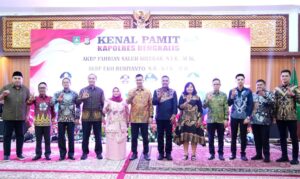 Septian Nugraha Hadiri Kenal Pamit Kapolres Bengkalis, Tegaskan Pentingnya Sinergi
