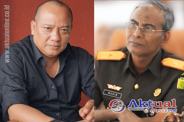 Ketua PBH Peradi Deli Serdang Dedi Suheri (kiri) dan Kajatisu Muhibuddin. (Foto: Ist/Aktual Online)