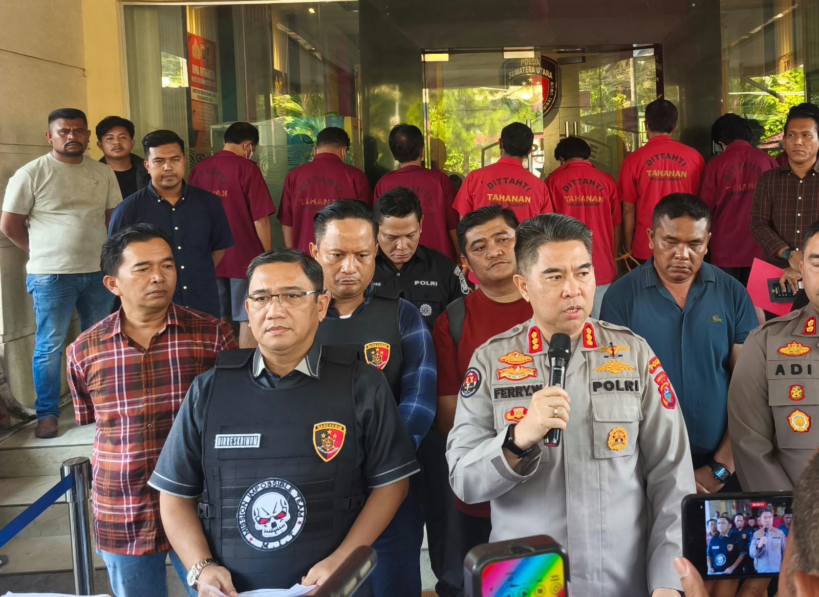3 Minggu, Polda Sumut Ungkap 654 Kasus Curas-Curat, 712 Tersangka Diamankan