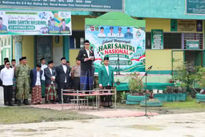 Pesantren Al-Washliyah Bersama Pemko Tanjungbalai Gelar Upacara Peringatan HSN/2026