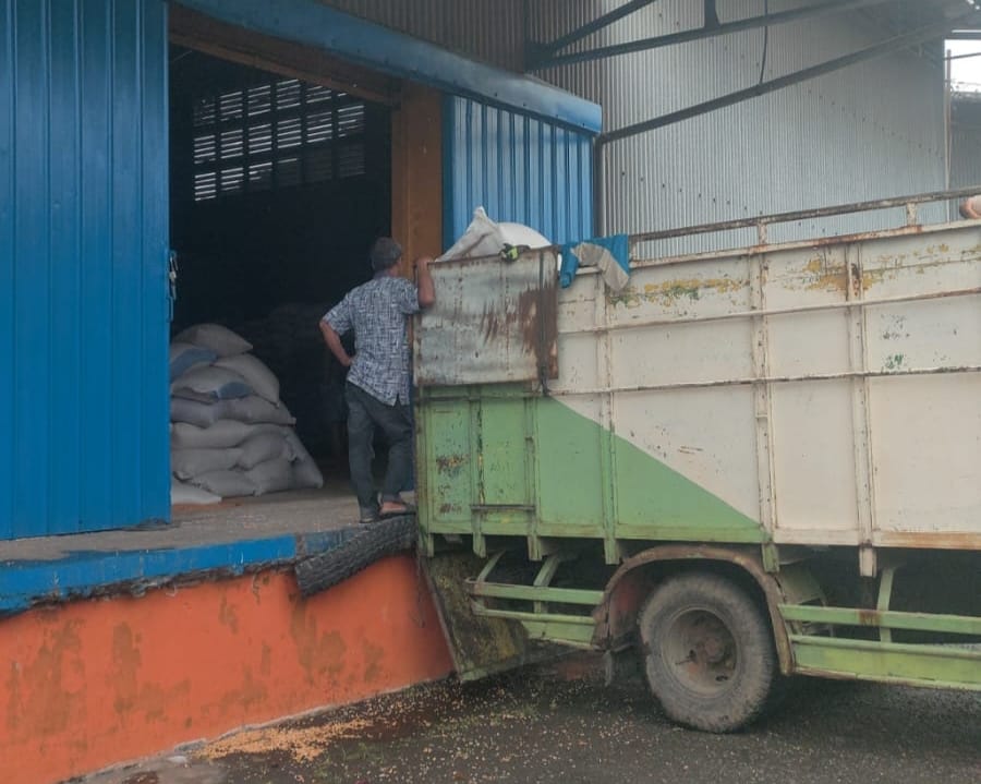 Kapolres Binjai Dorong Ketahanan Pangan, Kembali Kirim 8 Ton Jagung Ke Bulog Medan