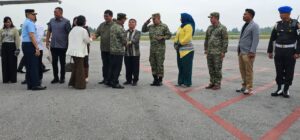 Bupati Humbahas Sambut Kunjungan Wamenhan di Silangit