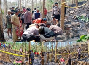 Perempuan Lansia di Pagerwojo Tewas Terbakar Saat Membakar Daun Jati