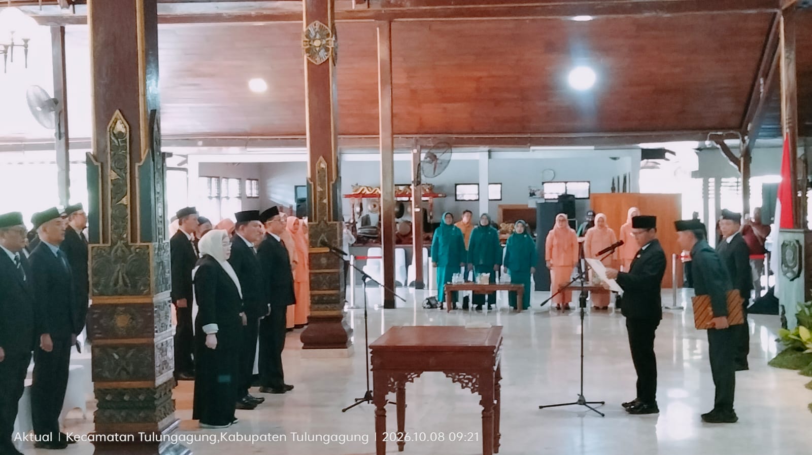 Pelantikan 21 Pejabat Baru, Plt Bupati Tegaskan Jabatan Adalah Amanah