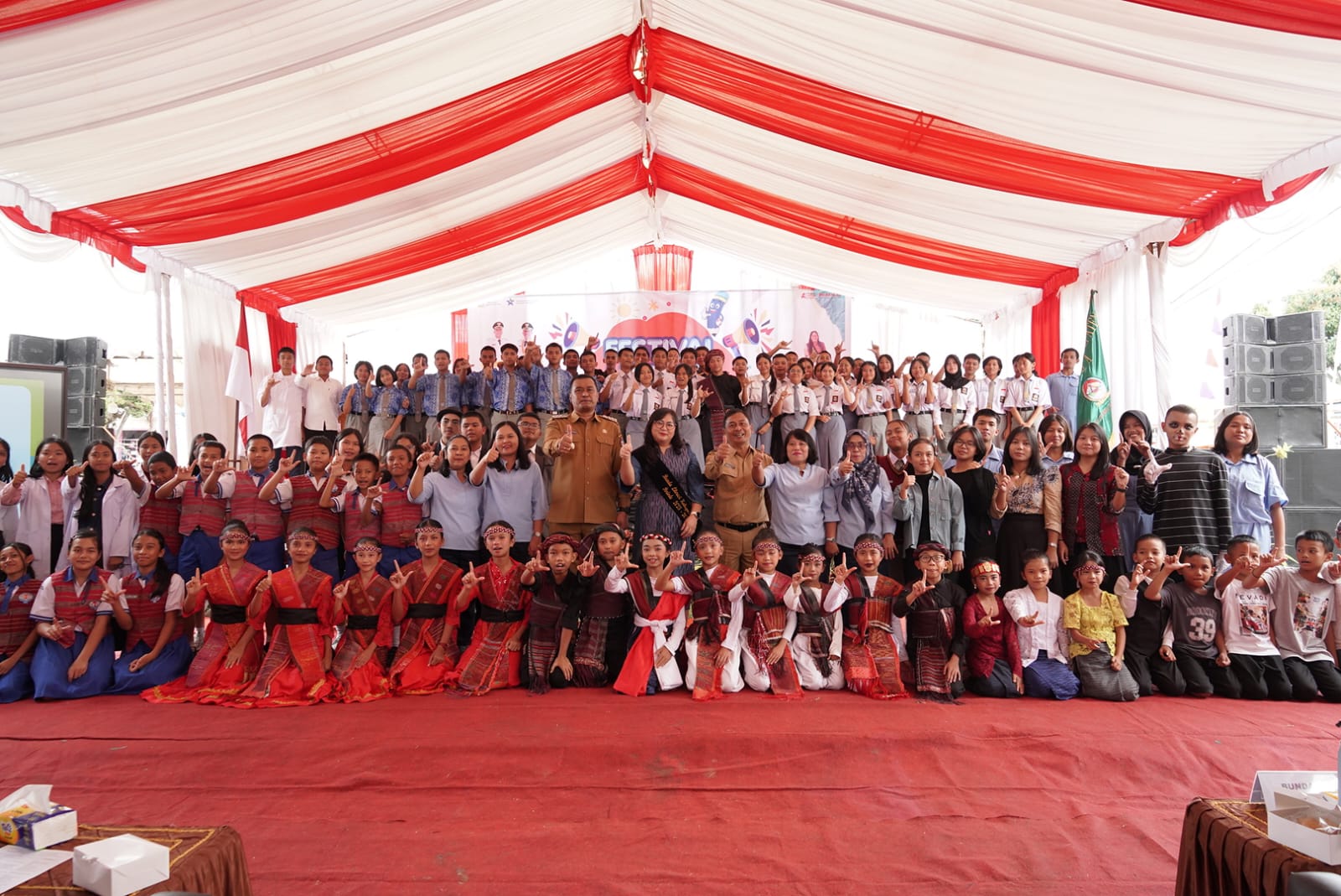 Festival Literasi Toba 2026 Resmi Dibuka, Bunda Literasi Kecamatan Dikukuhkan