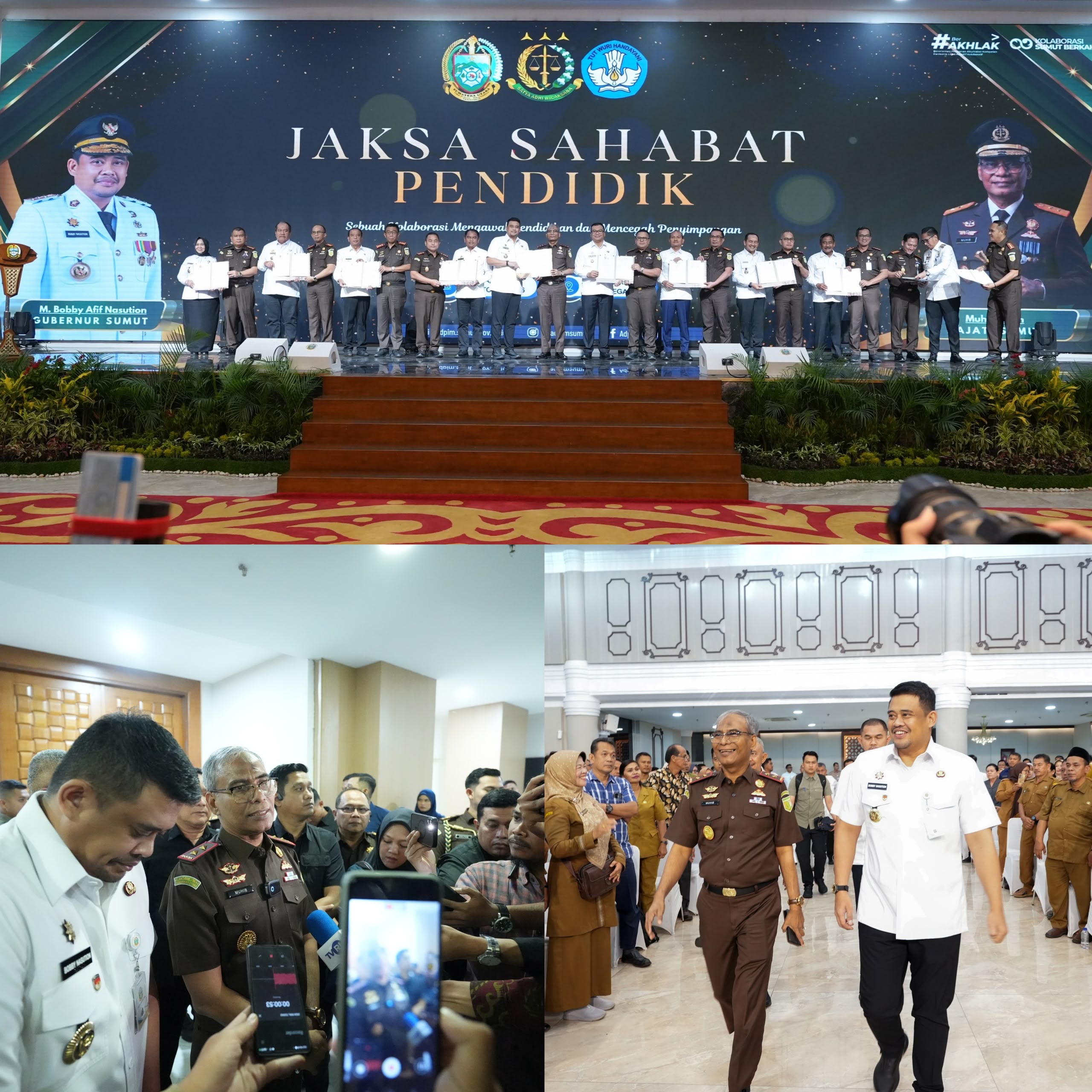 Jaksa Sahabat Pendidik, Kajatisu Muhibuddin Siap Komit Kawal Dan Dukung Kemajuan Pendidikan Di Sumut
