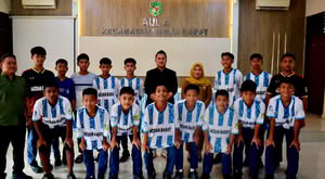 Reza Pahlevi Lubis S Kom Apresiasi Pembinaan Prestasi Pelajar Kejuaraan Sepakbola Piala Wali Kota Medan