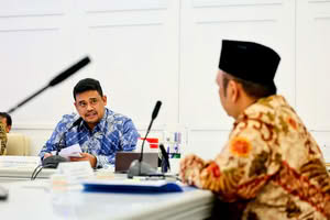 Gubsu Bobby Sampaikan Lima Prioritas Pembangunan Sumut kepada Bappenas