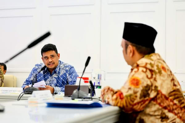Gubsu Bobby Sampaikan Lima Prioritas Pembangunan Sumut kepada Bappenas